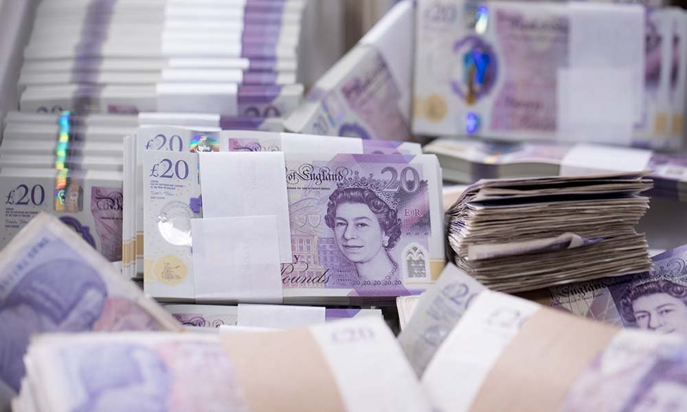 Prop Money Euro Novelty & Replica Banknotes Prop Money UK Prop Money UK Pounds Realistic fake money Prop Note Bills Prop Money £20